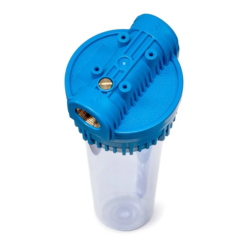 Průhledný korpus filtru Aqua pro vložky SL 10 x 2,5", 1"