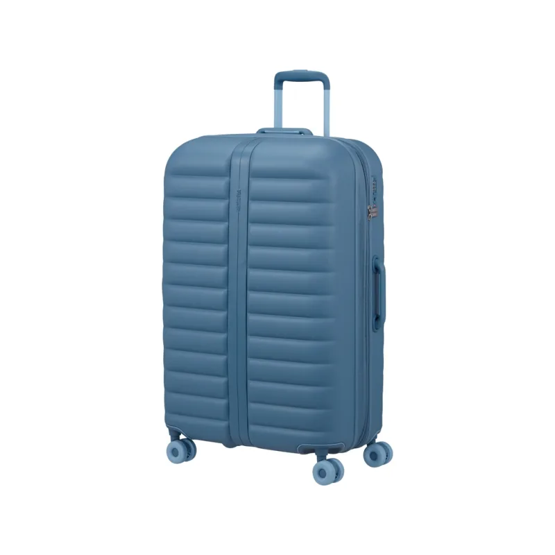 American Tourister Neovibe cestovní kufr 78cm, rozšiřitelný, modrá (Steel Blue), 96/106L