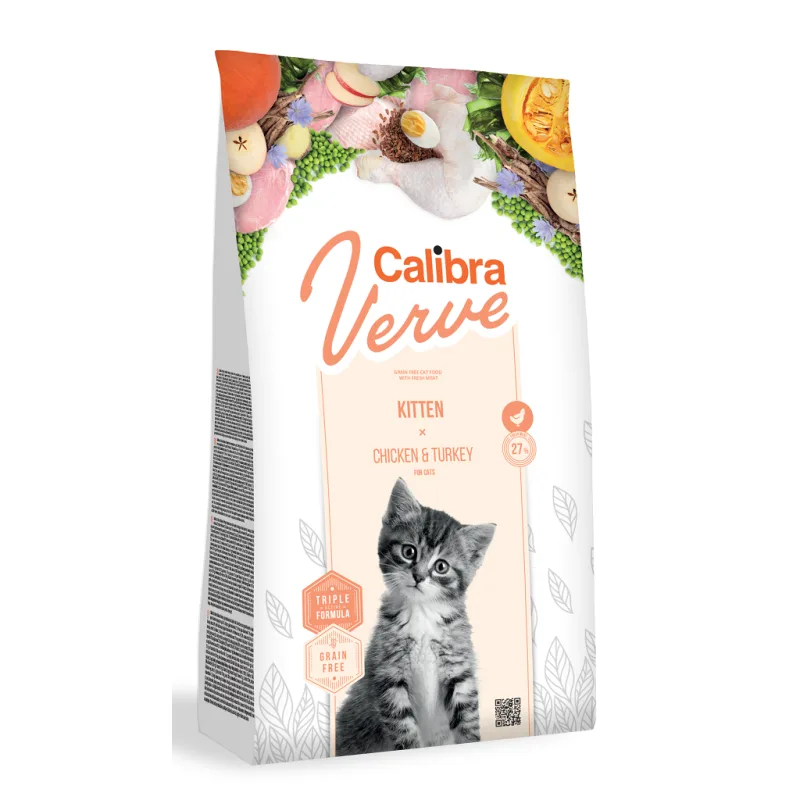 Calibra Cat Verve GF Kitten Chicken&Turkey 3,5 kg