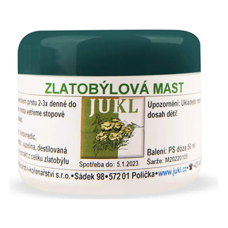 Jukl zlatobýlová mast 50 ml