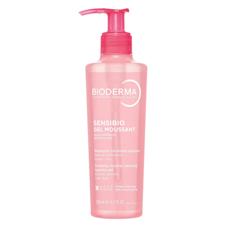 BIODERMA Sensibio Gel moussant čistiaci gél 200 ml