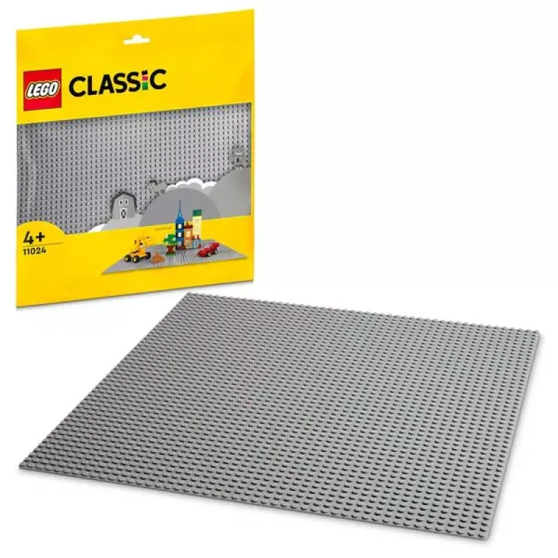 LEGO Classic: Šedá základná doska -11024