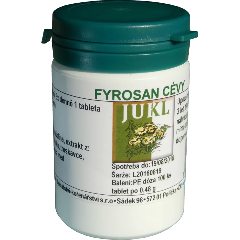 JUKL tablety Fyrosan Cievy