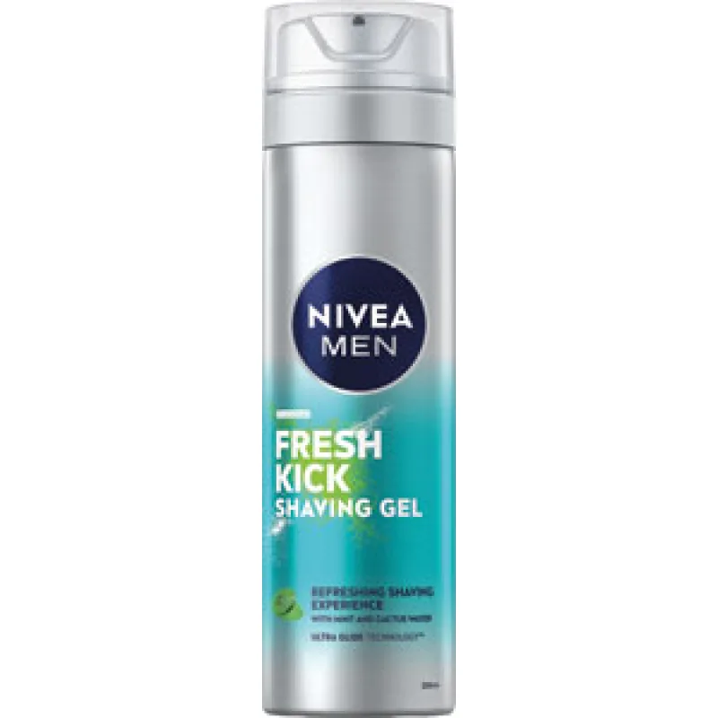 Nivea Men gél na holenie Fresh Kick 200 ml
