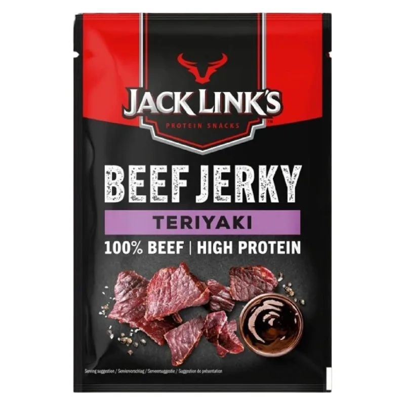 Jack Links Hovězí sušené maso Beef Jerky Teriyaki, 40 g