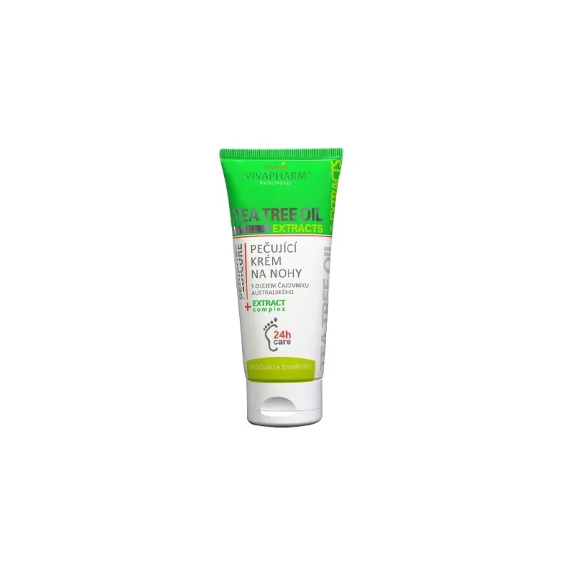 Krém na nohy s Tea Tree Oil VIVAPHARM 100 ml