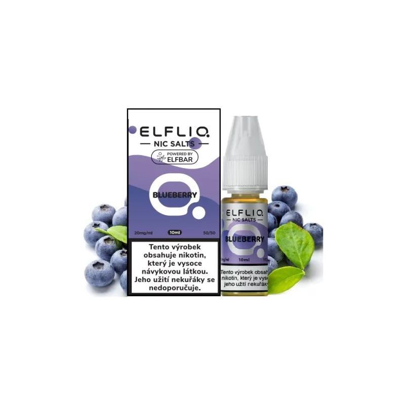 Liquid ELFLIQ Nic SALT Blueberry 10ml - 20mg