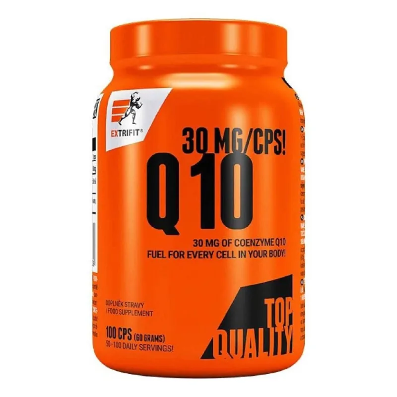 Extrifit Coenzyme Q10 30 mg, Koenzym, 100 kapslí