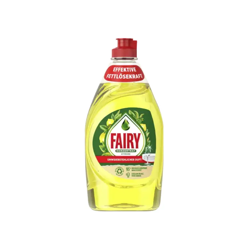 Fairy Gel na mytí nádobí s vůní citronu koncentrát 450 ml  - originál z Německa