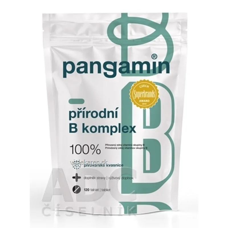 PANGAMIN PRÍRODNÝ B-KOMPLEX 120 tabliet