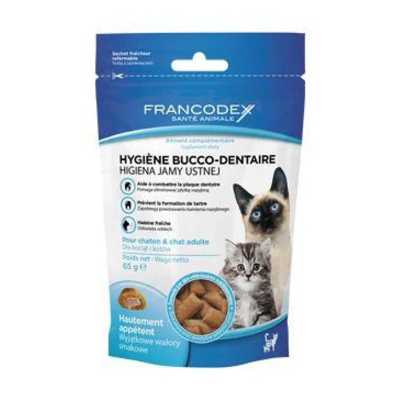 Francodex pochúťka Breath Dental mačka 65g