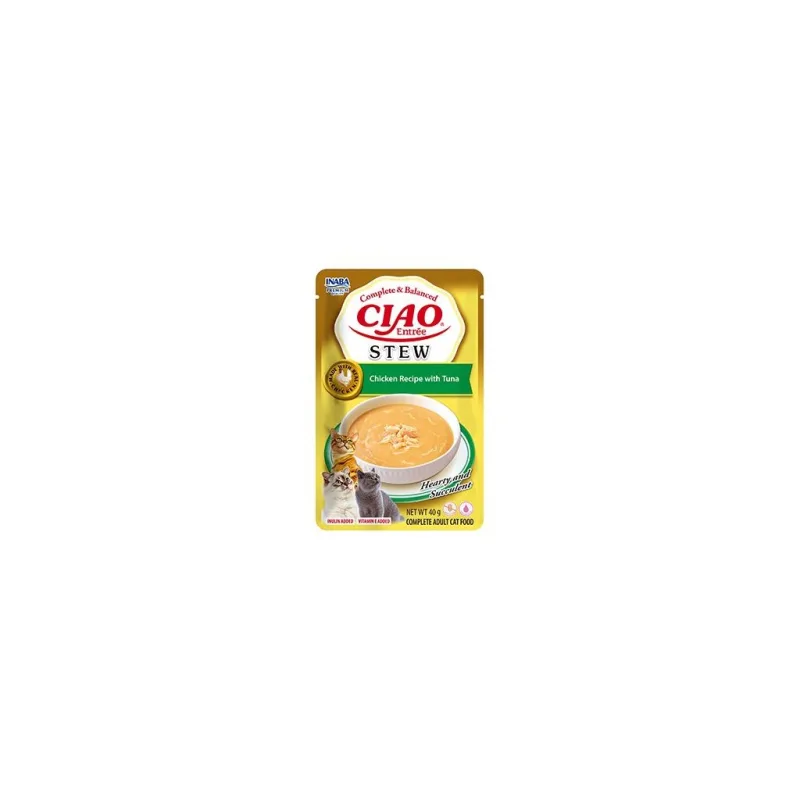 Churu Cat Entrée Stew Chicken Recipe with Tuna 40g