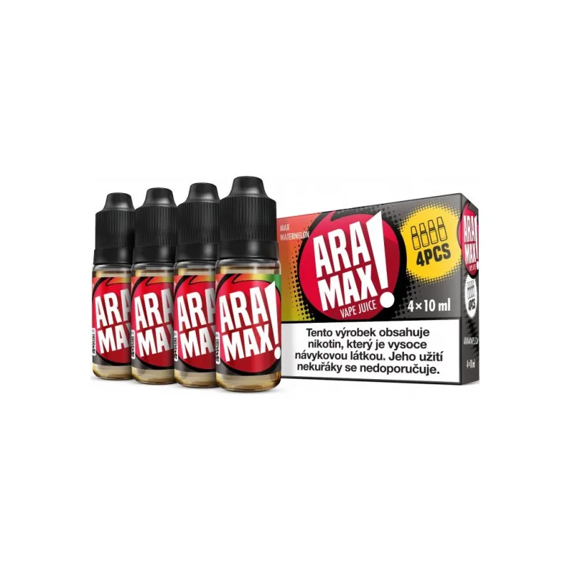Liquid ARAMAX Max Watermelon 4x10ml 3mg