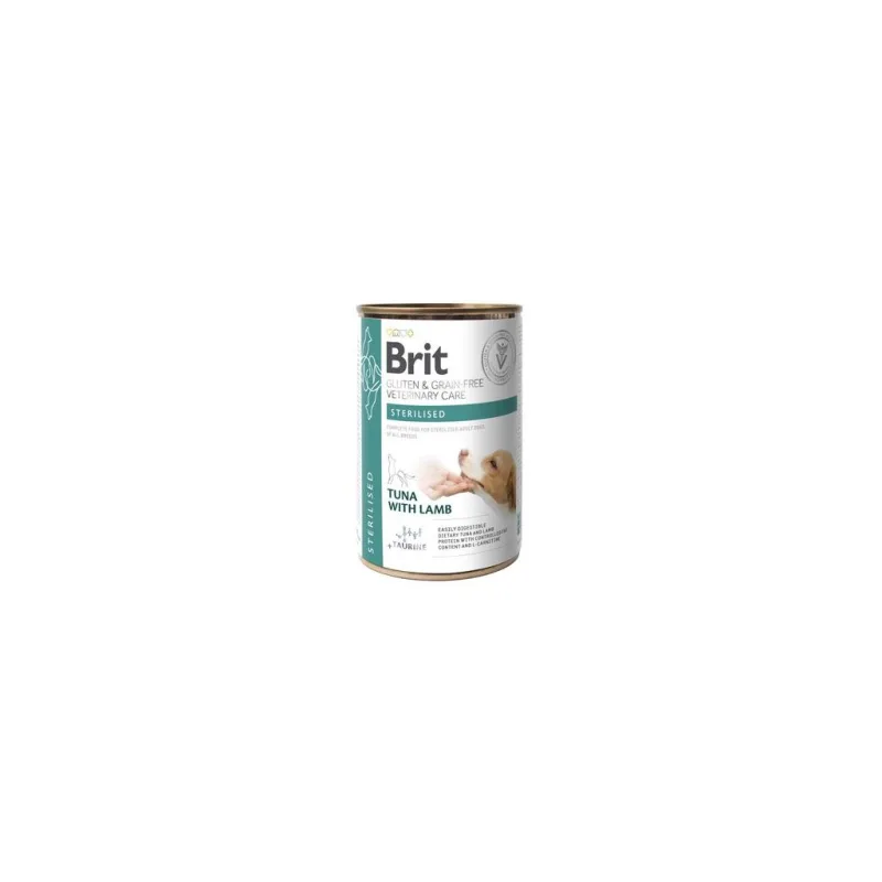 Brit VD Dog GF konz Sterilised 400g