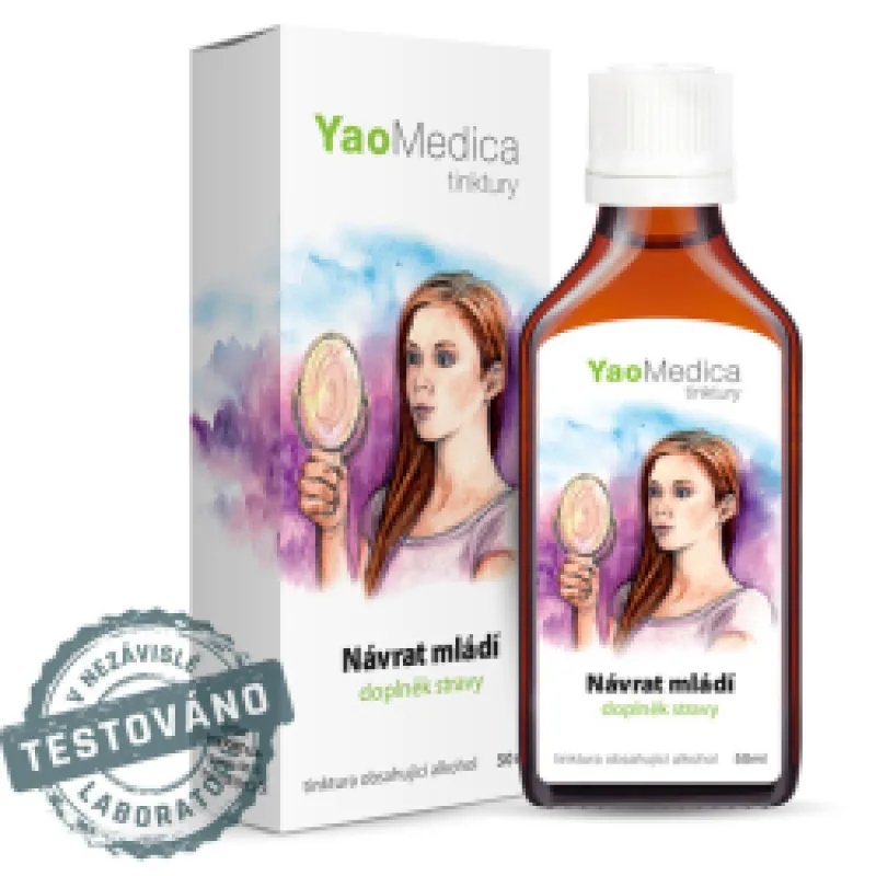 YaoMedica TINCTURE 065 - Young Again | MAINTAINING YOUTH INTO OLD AGE | 50 ml