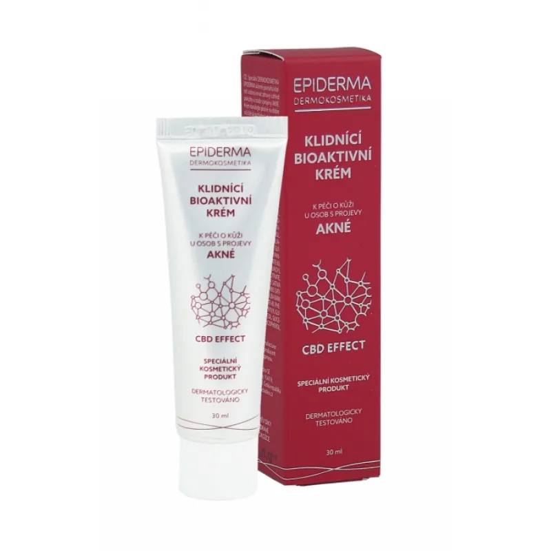EPIDERMA bioaktivní CBD krém při Akné 30ml