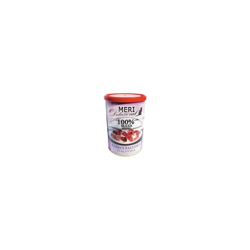 MERI CAT deluxe kuřecí žaludky - svalovina 400g