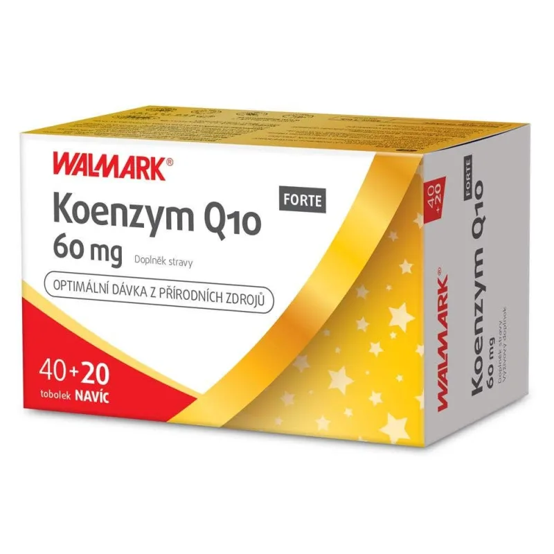 Walmark Koenzým Q10 FORTE 60 mg 40+20 tabliet