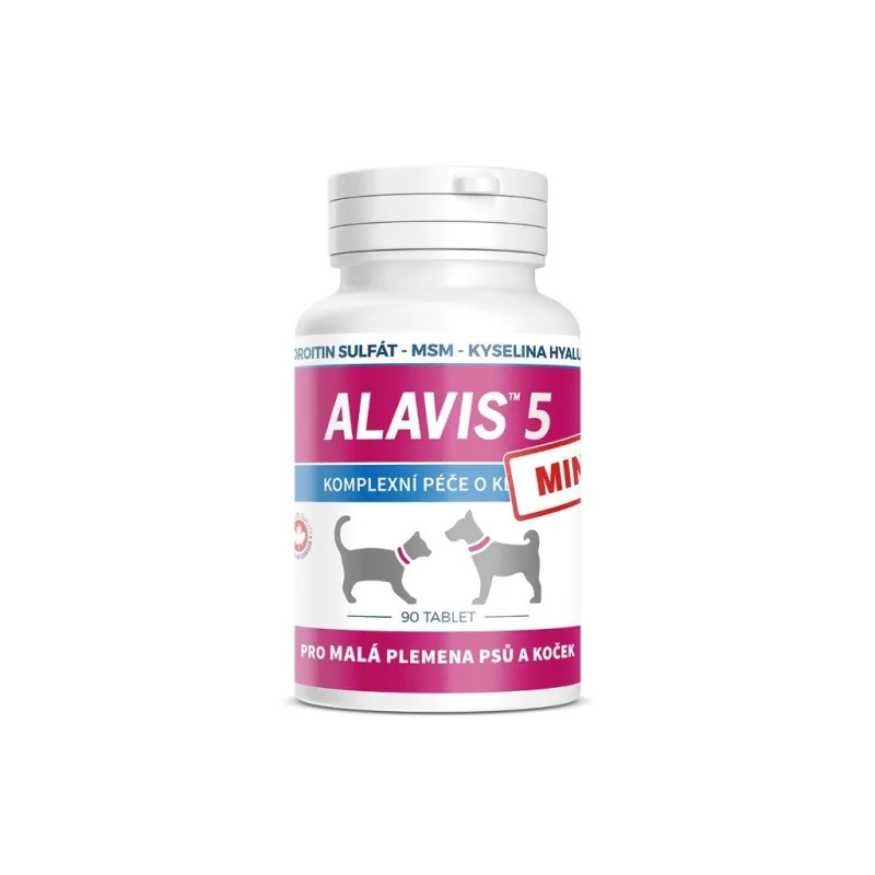 ALAVIS 5 Mini pre psov a mačky 90 tbl. MS