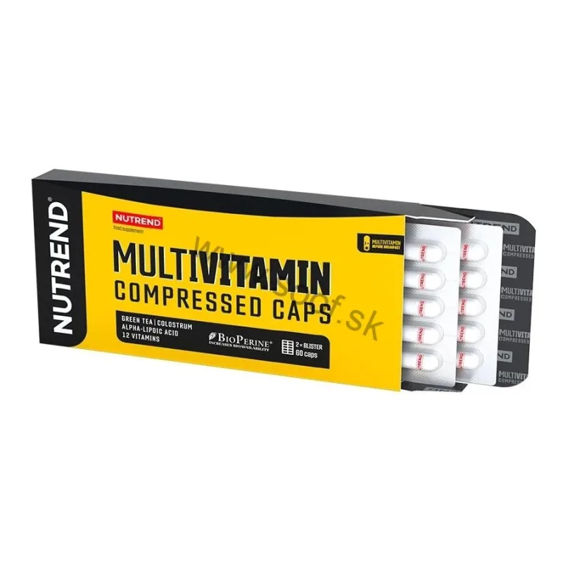 Nutrend MULTIVITAMIN COMPRESSED 60 kapsul - SooF.sk