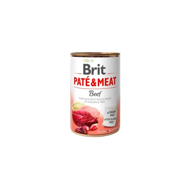 Brit Dog konz Paté & Meat Beef 400g