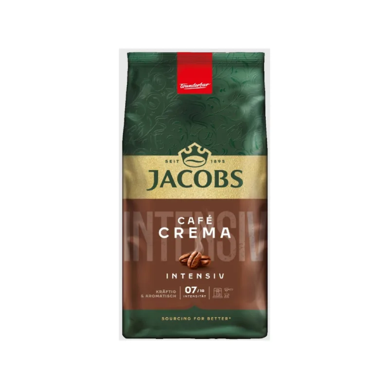 Jacobs Caffe Crema Intenso zrnková káva 1 kg  - originál z Německa