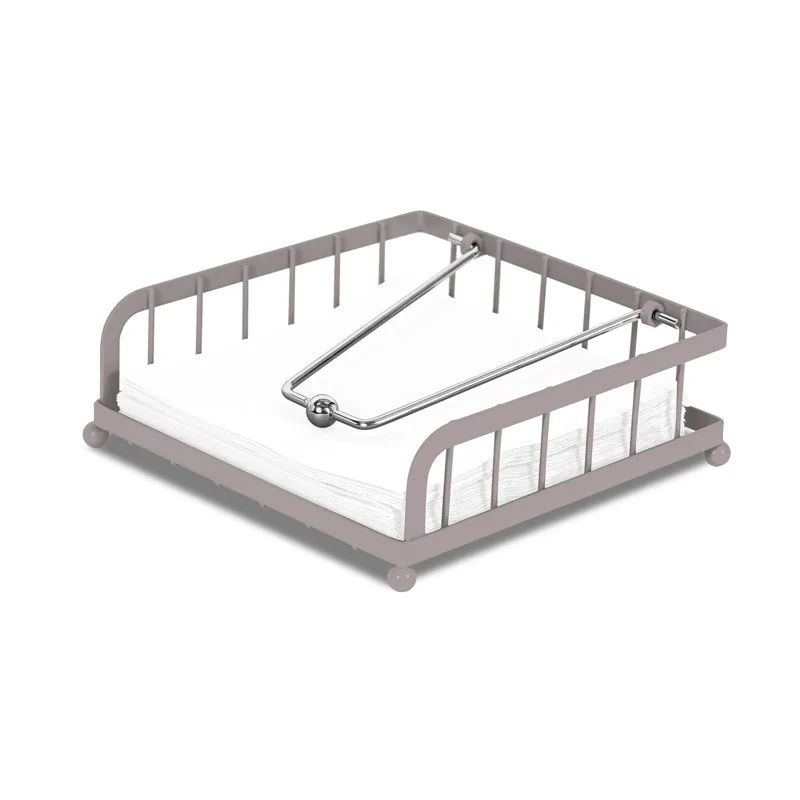 BERLINGERHAUS Taupe Collection Napkin Holder