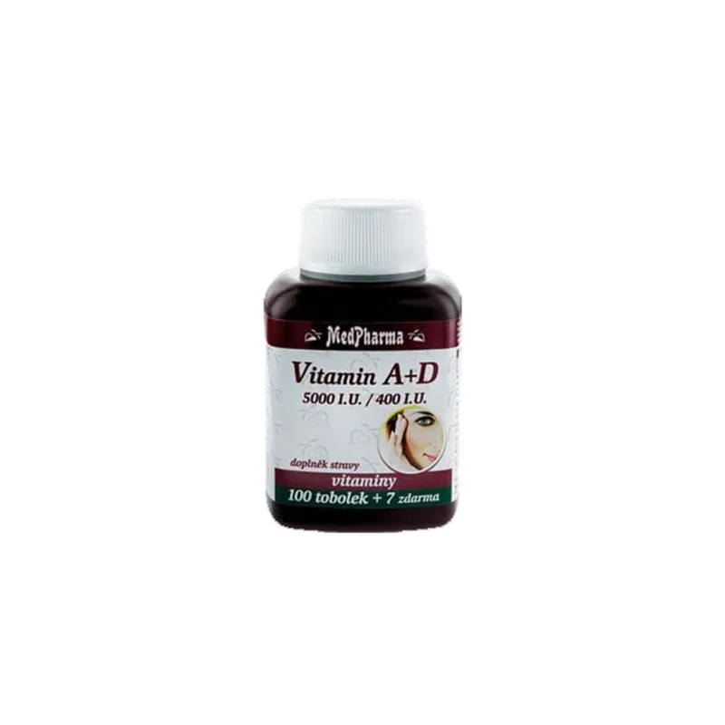 MedPharma Vitamín A + D 107 tob.
