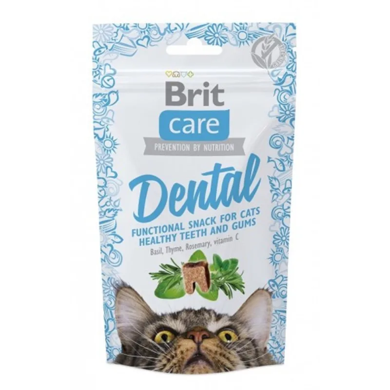 Brit Care Cat Snack Dental 50g