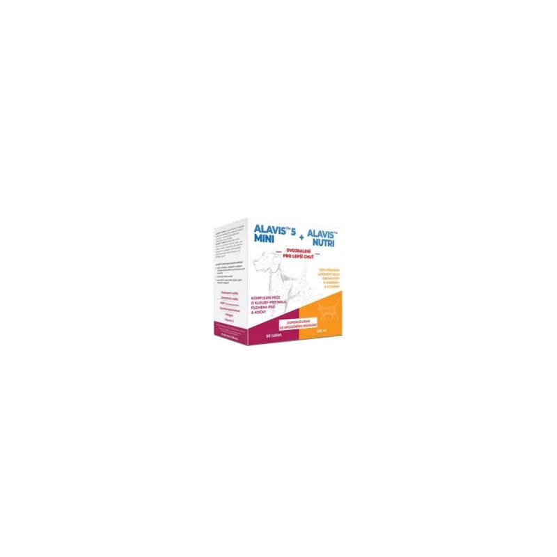 Alavis 5 MINI 90tbl + Alavis Nutri 200ml