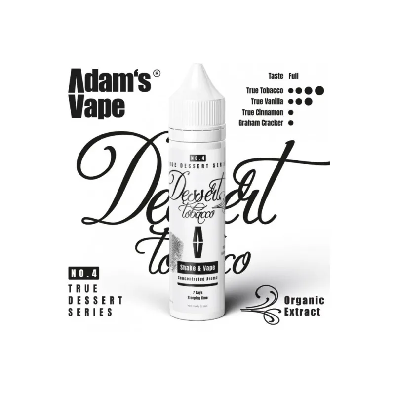 Příchuť Adam´s Vape S&V 10ml Dessert Tobacco