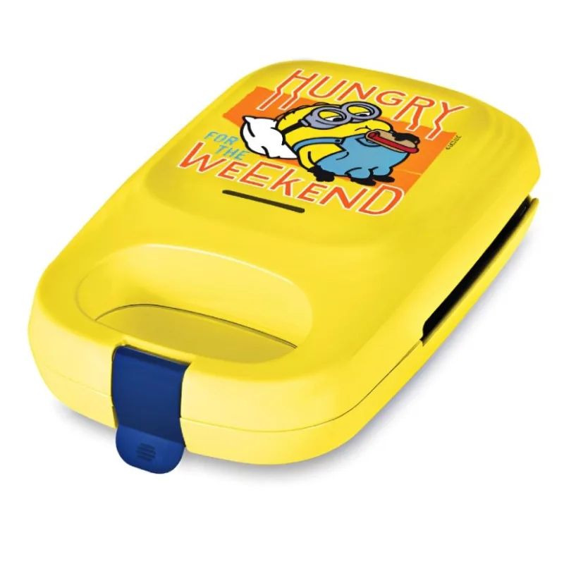 BERLINGERHAUS Tostadora eléctrica de sándwiches de 600 W de la colección LOS MINIONS