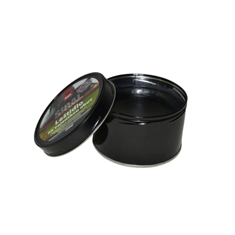 SIGAL Vojenské leštidlo 250 g, farba čierna