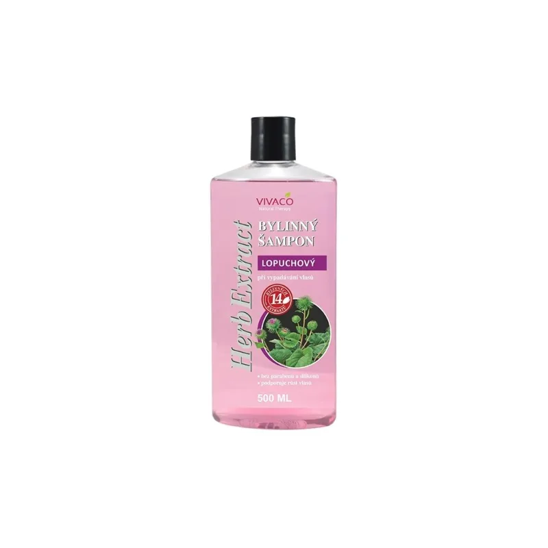 Bylinný šampón Lopúch HERB EXTRACT 500 ml