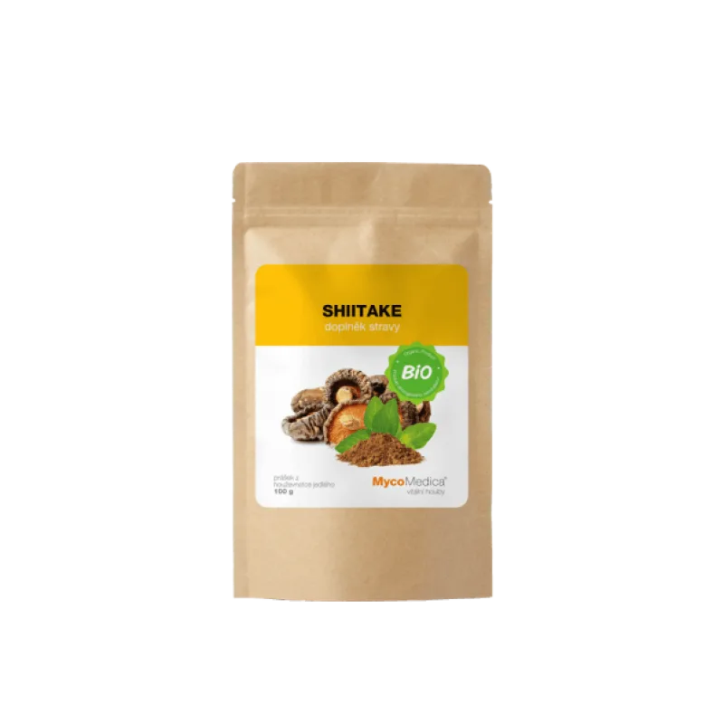 MycoMedica Shiitake prášok BIO 100 g