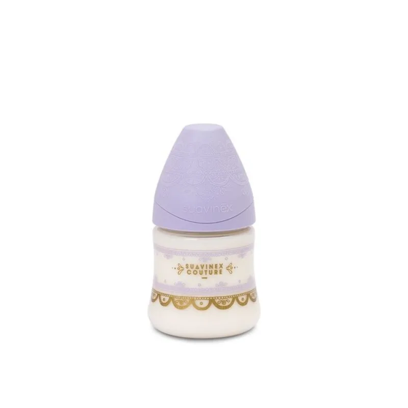SUAVINEX FĽAŠA PREMIUM 150 ml SILIKÓN - FIALOVÁ