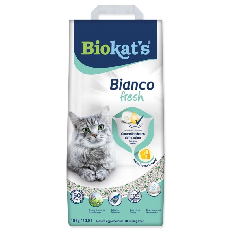 Podestýlka Biokat's Bianco Fresh Control 10kg