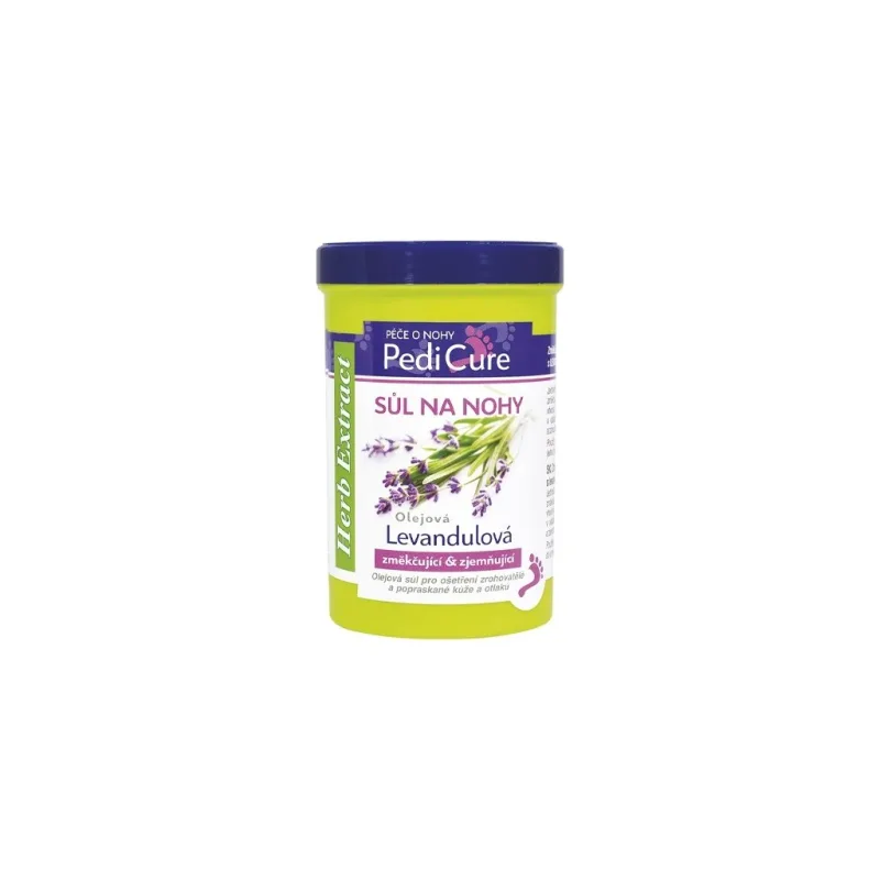 Soľ na nohy s levanduľovým olejom HERB EXTRACT 420 ml