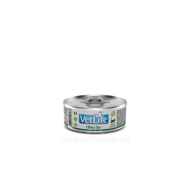 Farmina Vet Life Cat Obesity konzerva 85 g