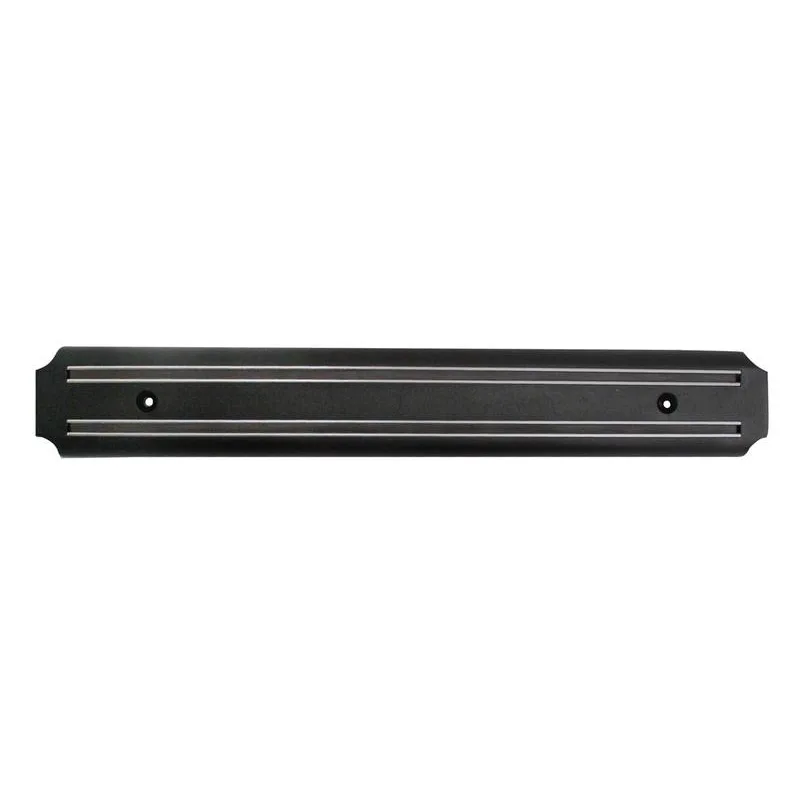 PROVENCE Magnetická lišta na nože 33 cm, plast, černá
