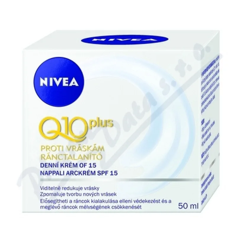 NIVEA Nivea®Q10 Power spevňujúci denný krém proti vráskam OF 15, 50 ml