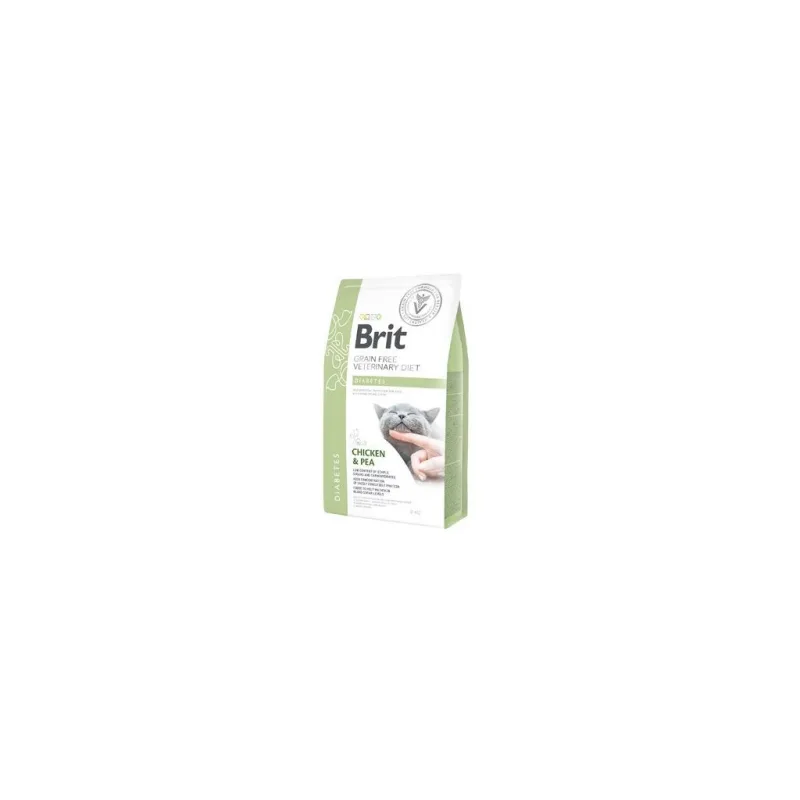 Brit VD Cat GF Diabetes 2kg
