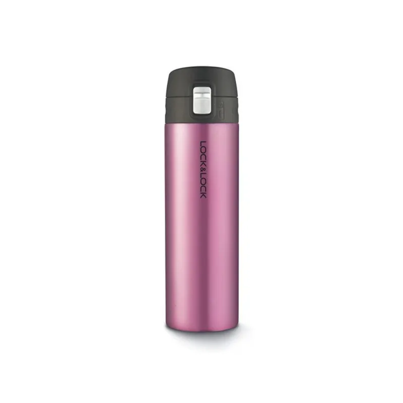 Nerezová termoska LOCK One touch 500ml rubínově červená