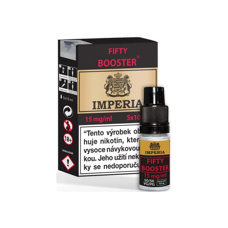 Booster IMPERIA Fifty PG50-VG50 5x10ml-15mg