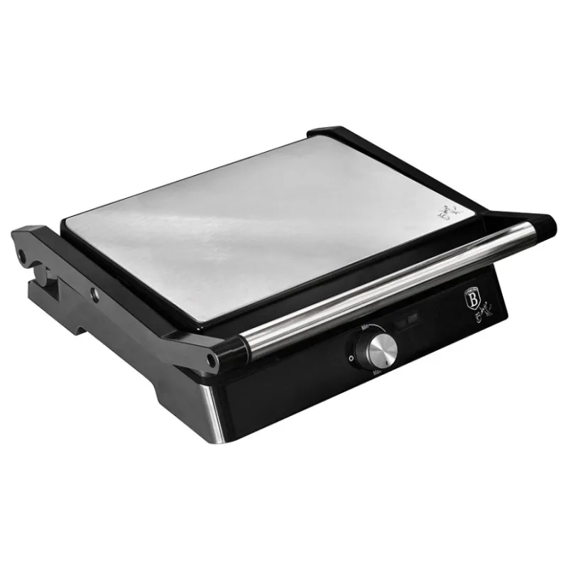 BERLINGERHAUS 2000 W Royal Black Collection non-stick contact grill
