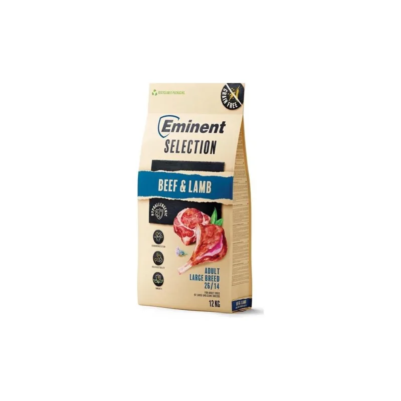 Eminent dog Selection Adult Large Breed Beef & Lamb 12 kg