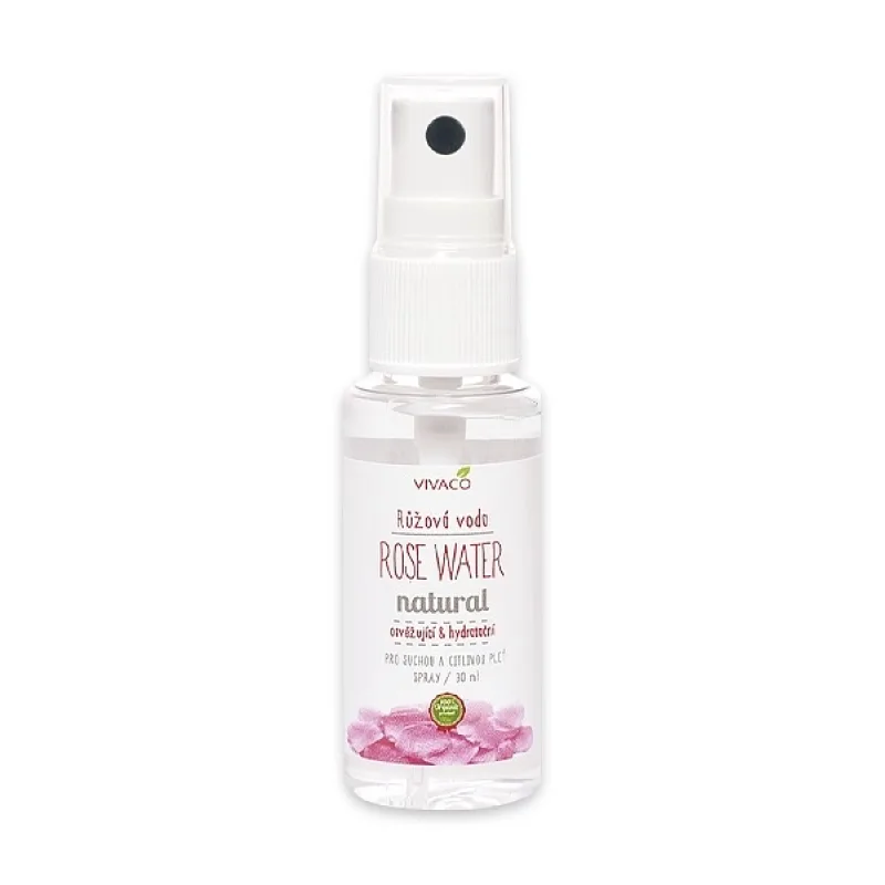 VIVACO BIO Růžová pleťová voda - cestovní balení 30 ml