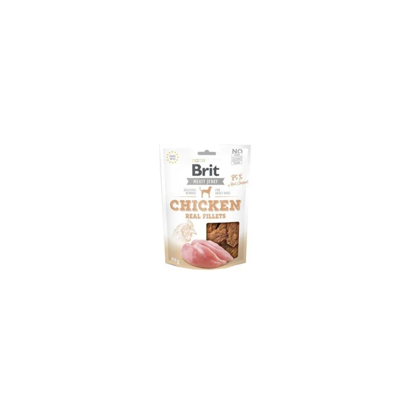 Brit Jerky Chicken Fillets 80g