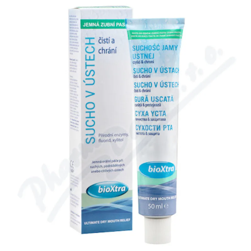 BIOXTRA Sucho v ústach jemná zubná pasta 50 ml
