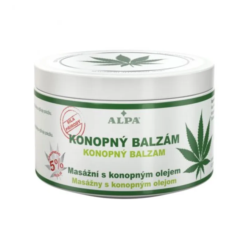 Alpa konopný balzam 250ml - Tvoja drogéria